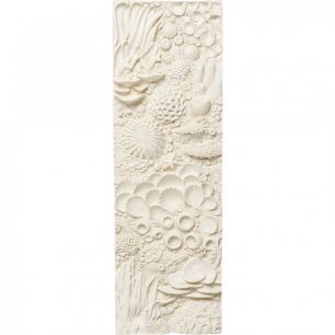 Украшение настенное Coral, коллекция "Коралл" 37*121*10, Полирезин, Белый