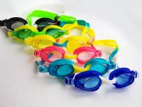 очки для плавания CLIFF детские красно-белые, BL 26