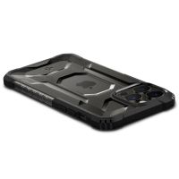 Купить чехол Spigen Nitro Force для iPhone 13 Pro Max черный прозрачный чехол для Айфон 13 Про Макс в Москве в интернет магазине аксессуаров для смартфонов estorea.ru