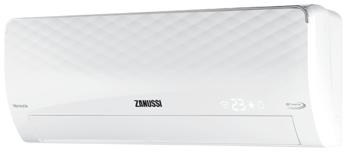 Сплит-система инверторная Zanussi Venezia DC ZACS/I-09 HV/A18/N1, 27 м2, Wi-Fi,