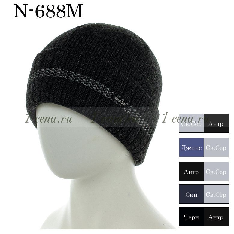 Мужская шапка NORTH CAPS N-688m