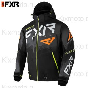 Куртка FXR Boost FX, Чёрно-оранжевая (модель 2022 года)
