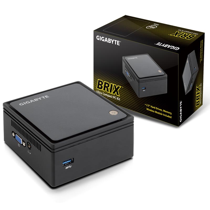 Платформа Gigabyte GB-BXBT-1900 Mini PC, GB-BXBT-1900
