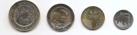 Фауна  Набор монет Колумбия 2021 (4 монеты)
