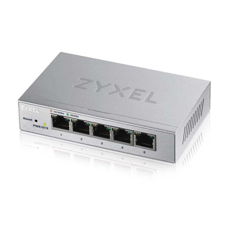 Коммутатор ZyXEL GS1200-5 Web 5-ports, GS1200-5-EU0101F