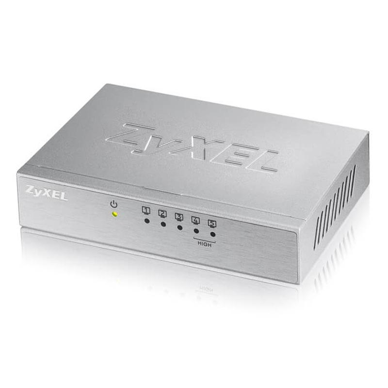 Коммутатор ZyXEL ES-105A v3 Неуправляемый 5-ports, ES-105AV3-EU0101F