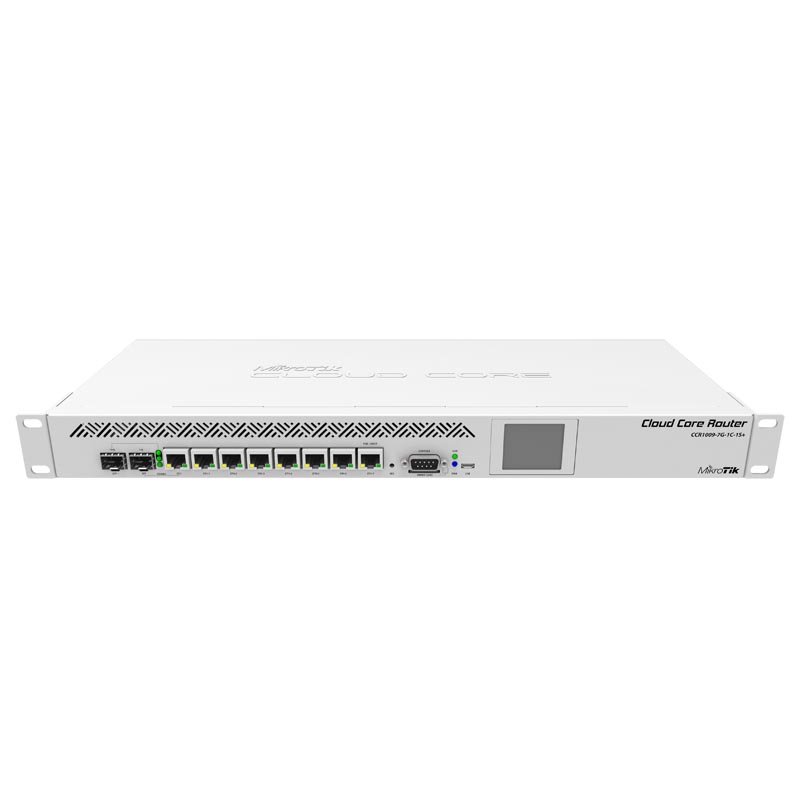 Маршрутизатор Mikrotik Cloud Core Router 1009-7G-1C-1S+, CCR1009-7G-1C-1S+