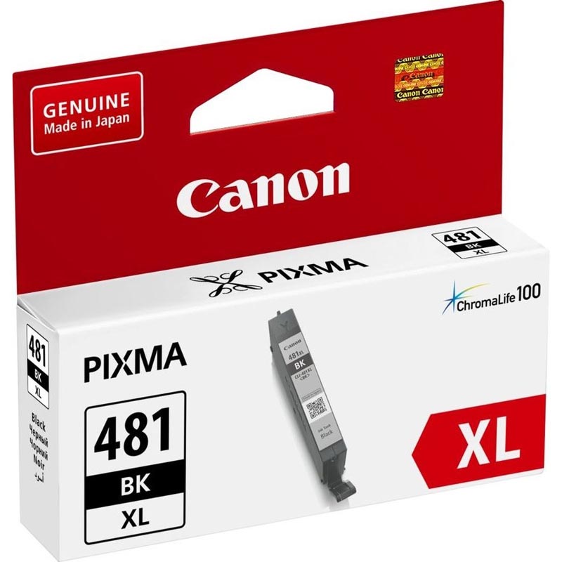 Картридж Canon CLI-481XLBK Струйный Черный 3120стр, 2047C001
