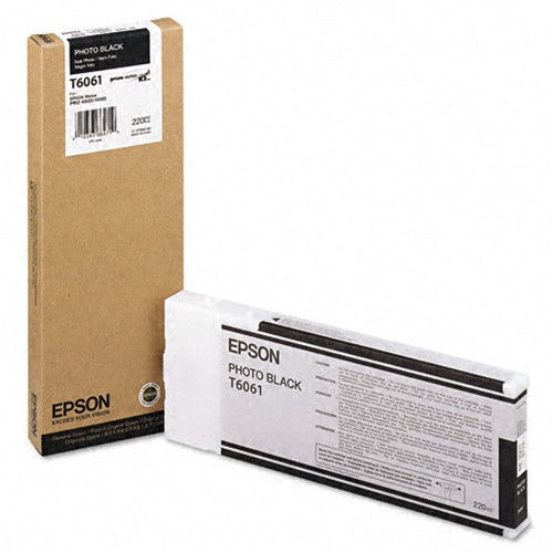 Картридж EPSON T6061 Струйный Фотографический черный 220мл, C13T606100