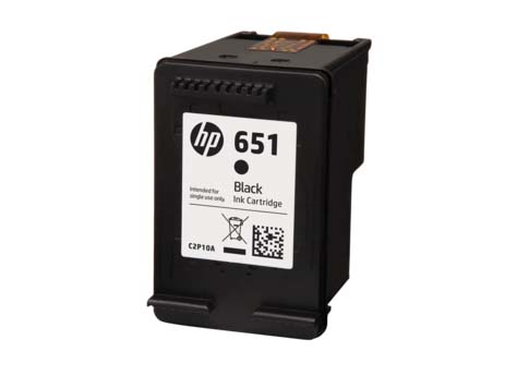 Картридж HP 651 Струйный Черный 600стр, C2P10AE