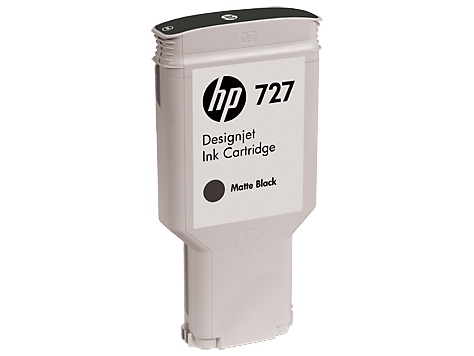 Картридж HP 727 Струйный Матовый черный 300мл, C1Q12A