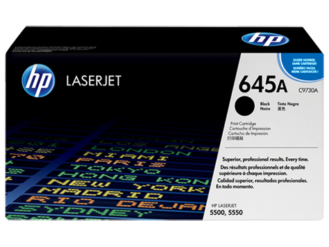 Тонер-картридж HP 645A Лазерный Черный 13000стр, C9730A