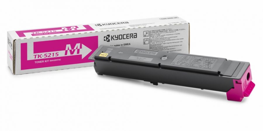 Тонер-картридж Kyocera TK-5215M Лазерный Пурпурный 15000стр, 1T02R6BNL0