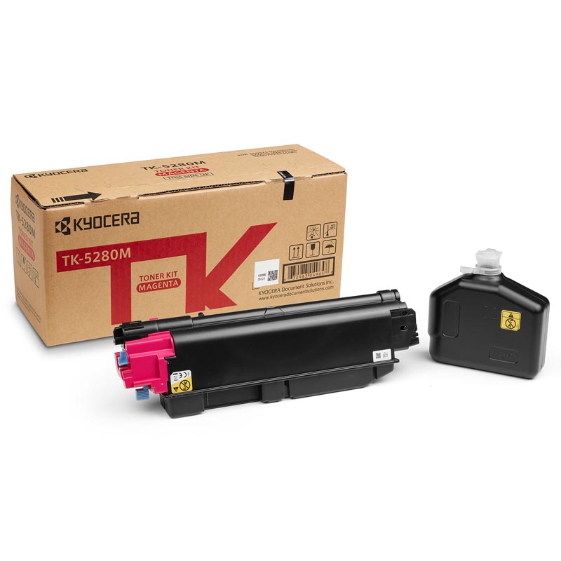 Тонер-картридж Kyocera TK-5280M Лазерный Пурпурный 11000стр, 1T02TWBNL0