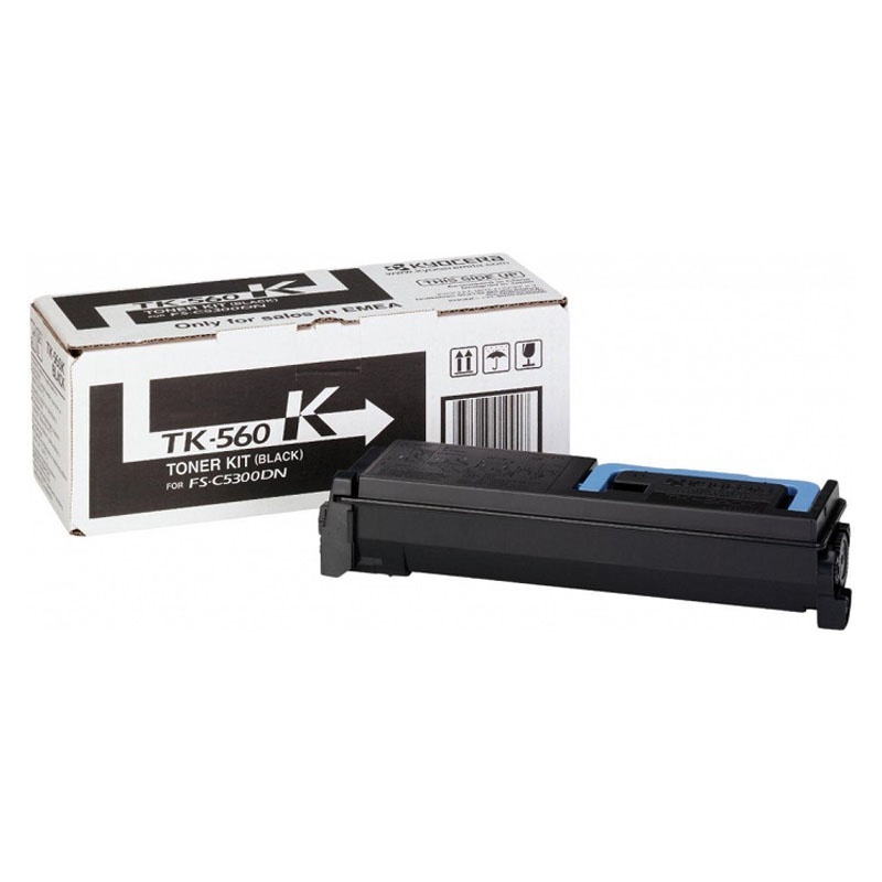 Тонер-картридж Kyocera TK-560K Лазерный Черный 12000стр, 1T02HN0EU0