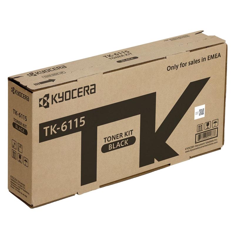 Тонер-картридж Kyocera TK-6115 Лазерный Черный 15000стр, 1T02P10NL0
