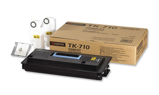 Тонер-картридж Kyocera TK-710 Лазерный Черный 40000стр, 1T02G10EU0