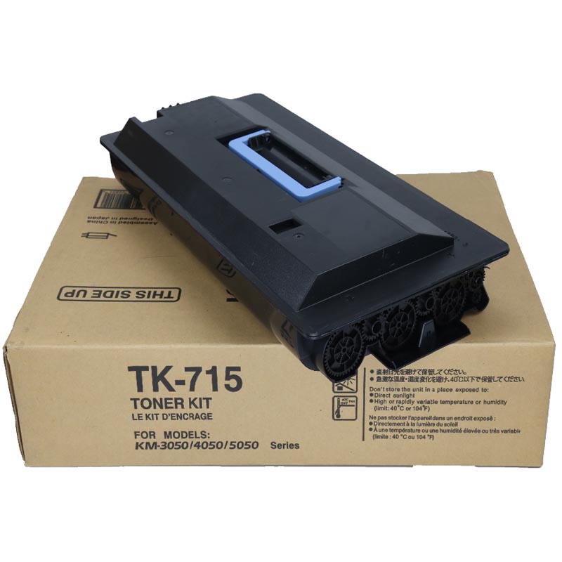 Тонер-картридж Kyocera TK-715 Лазерный Черный 34000стр, 1T02GR0EU0