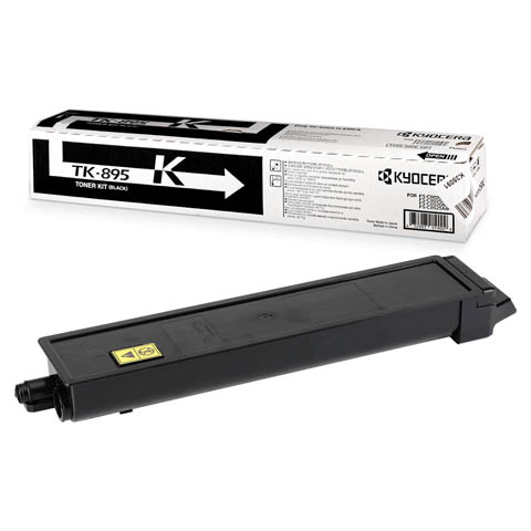 Тонер-картридж Kyocera TK-895K Лазерный Черный 12000стр, 1T02K00NL0