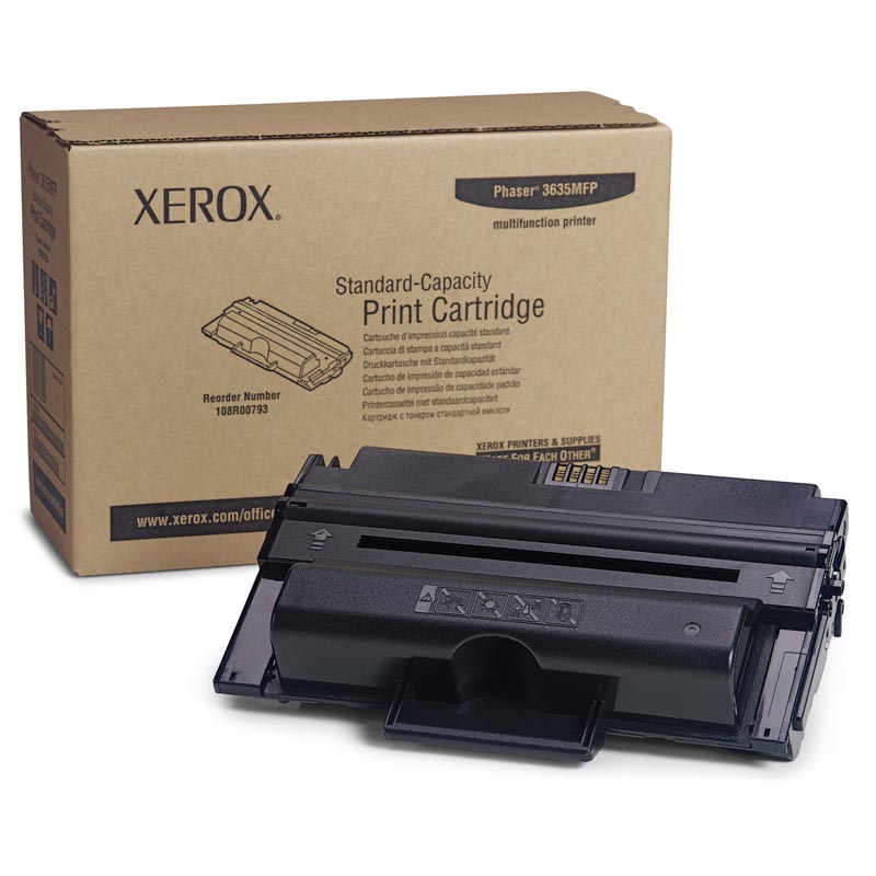 Тонер-картридж Xerox Phaser 3635 Лазерный Черный 5000стр, 108R00794
