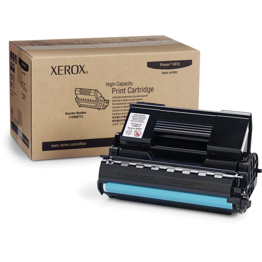 Тонер-картридж Xerox Phaser 4510 Лазерный Черный 19000стр, 113R00712