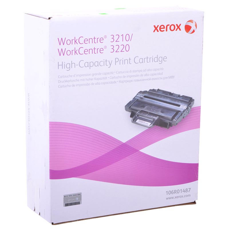 Тонер-картридж Xerox WorkCentre 3210/3220 Лазерный Черный 4100стр, 106R01487