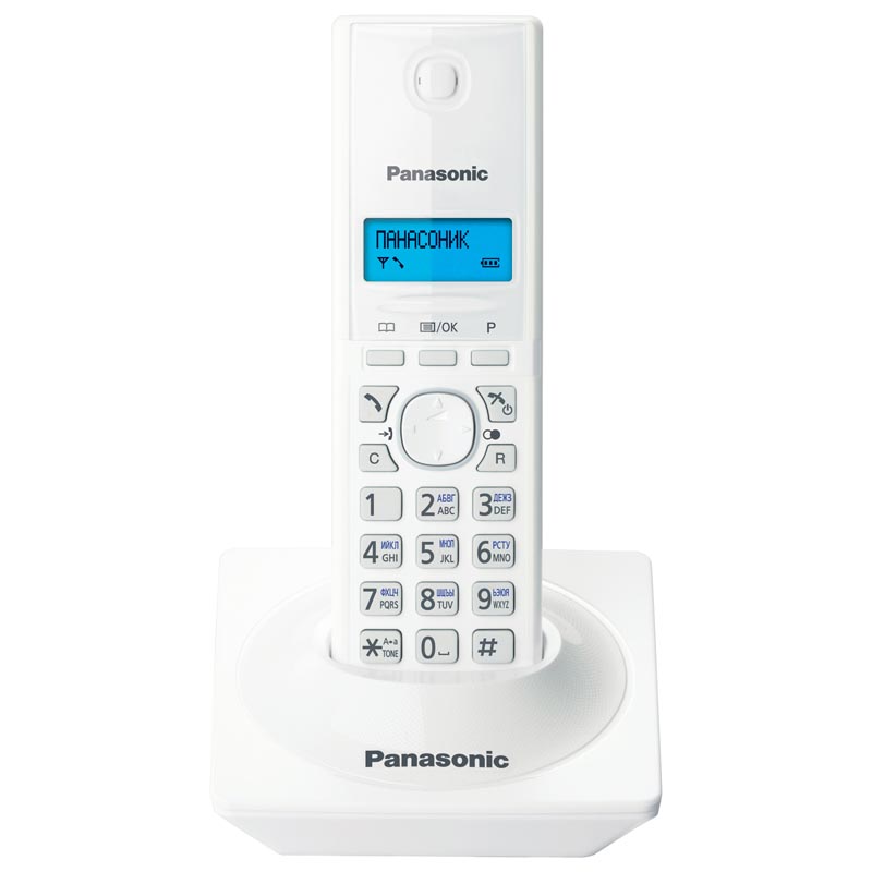 DECT-телефон Panasonic KX-TG1711RU Белый, KX-TG1711RUW