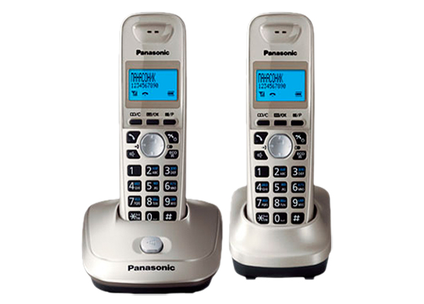 DECT-телефон Panasonic KX-TG2512RU Платиновый, KX-TG2512RUN