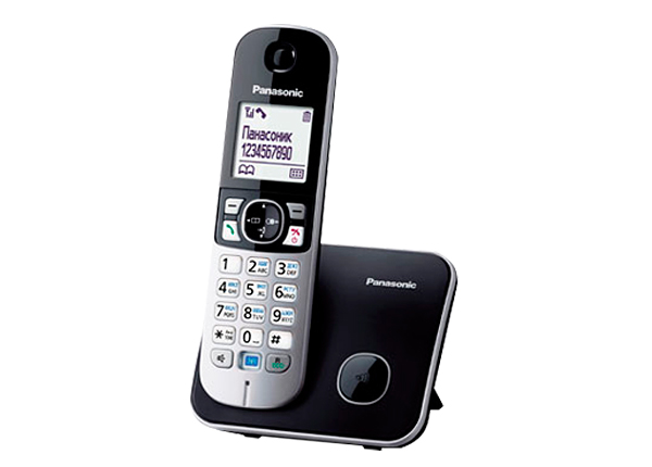 DECT-телефон Panasonic KX-TG6811RU Серый, KX-TG6811RUM