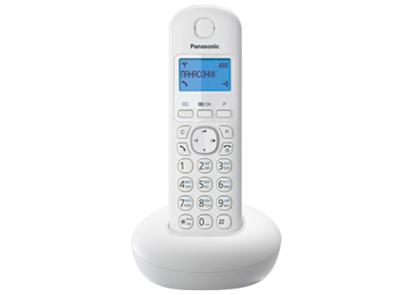 DECT-телефон Panasonic KX-TGB210RU Белый, KX-TGB210RUW