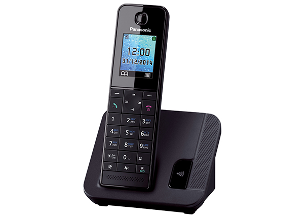 DECT-телефон Panasonic KX-TGH210RU Чёрный, KX-TGH210RUB