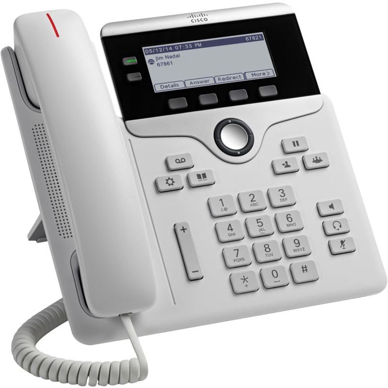 IP-телефон Cisco 7821 SIP Белый, CP-7821-W-K9=