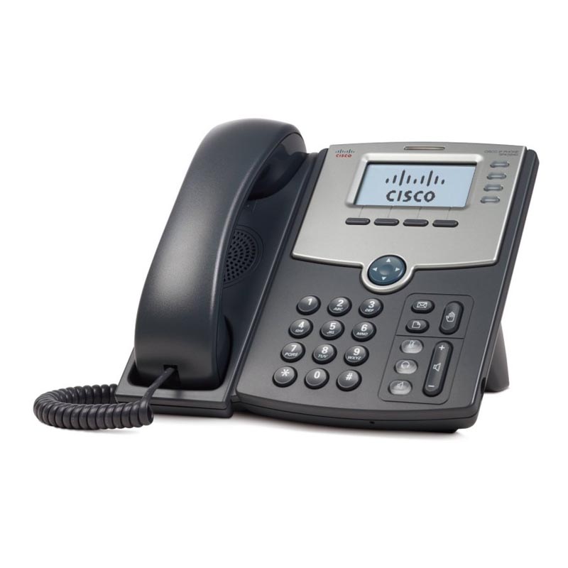 IP-телефон Cisco SPA504G SIP Серый, SPA504G-XU