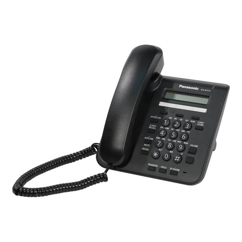 IP-телефон Panasonic KX-NT511A Чёрный, KX-NT511ARUB