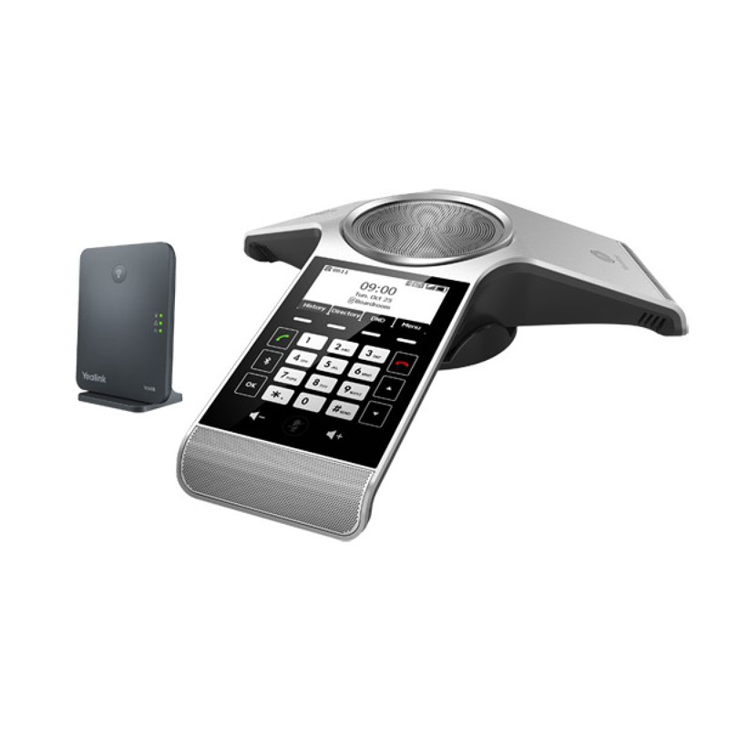 IP-телефон Yealink CP930W в комплекте с базой W60B SIP Серебристый, CP930W-Base