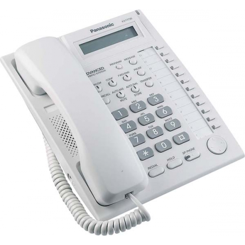 Проводной телефон Panasonic KX-T7730 Белый, KX-T7730RU
