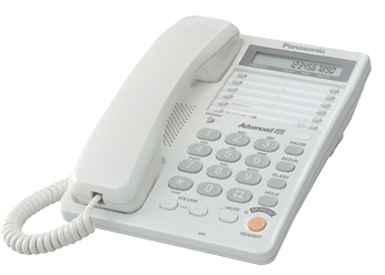 Проводной телефон Panasonic KX-TS2365RU Белый, KX-TS2365RUW