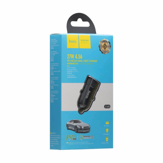 Hoco Z32B Speed Up (USB+ Type C / 3.0 A/ QC3.0)