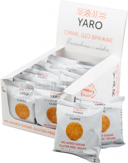 Печенье овсяное Classic Yaro, 36 грамм