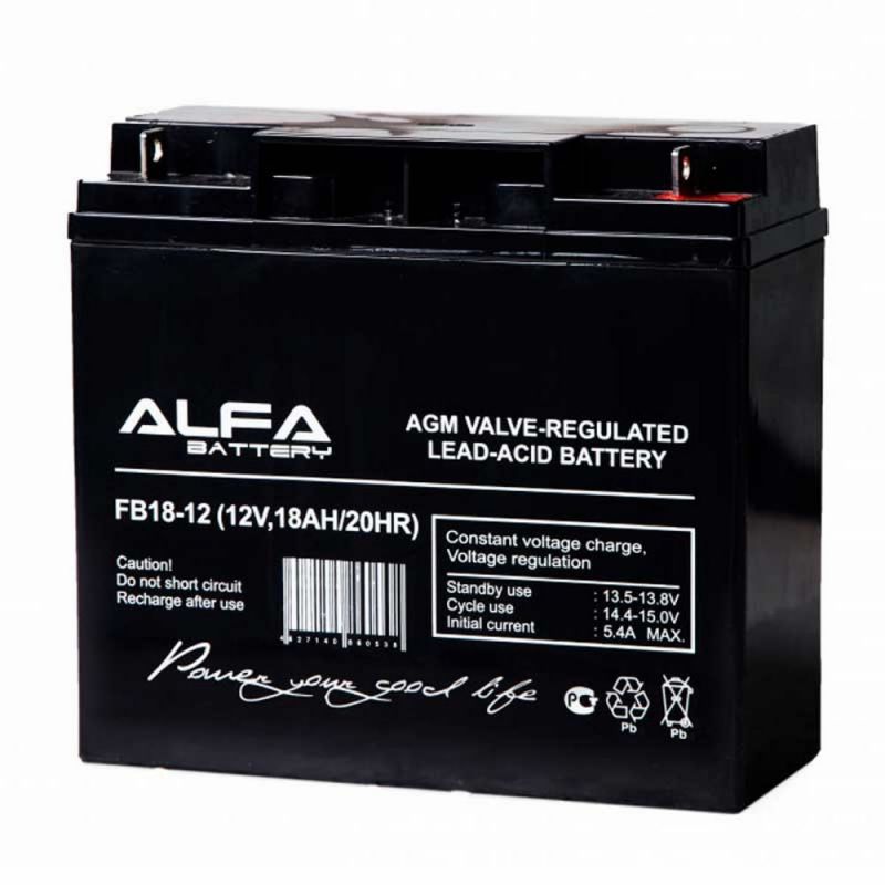 Аккумулятор Alpha Battery FB 18-12 (12В, 18Ач)