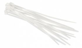 Стяжки кабельные пластиковые 2,5*150, белые