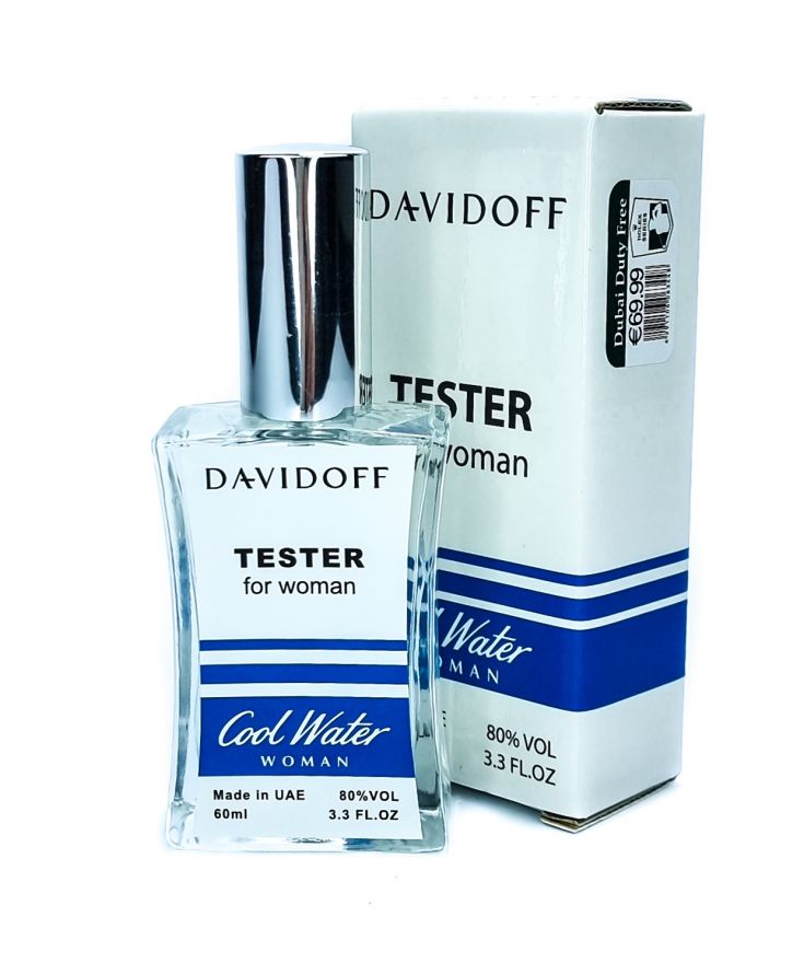 Davidoff Cool Water (for woman) - TESTER 60 мл