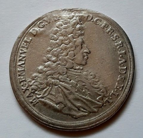1 талер 1694 Бавария Германия Редкий