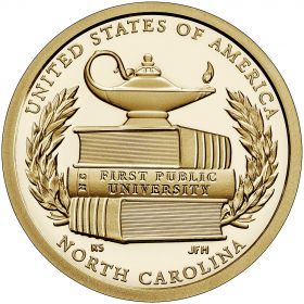 Инновации в высшем образовании. Северная Каролина 1 доллар США  2021 Инновации Монетный двор на выбор