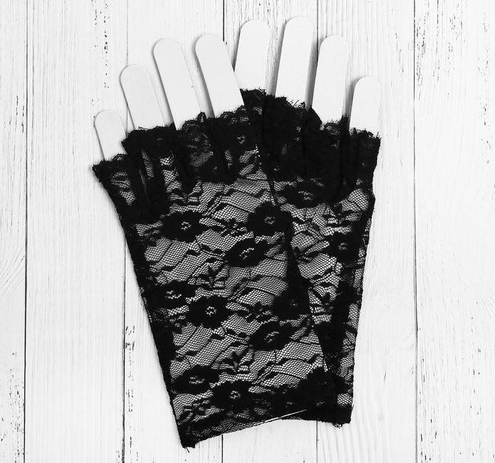 Карнавальные перчатки «Леди»