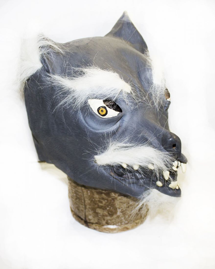 Латексная маска волка