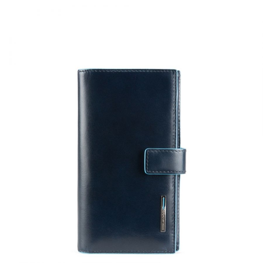 Вертикальное портмоне с отсеком для телефона Piquadro AC5635B2R/BLU2 синее