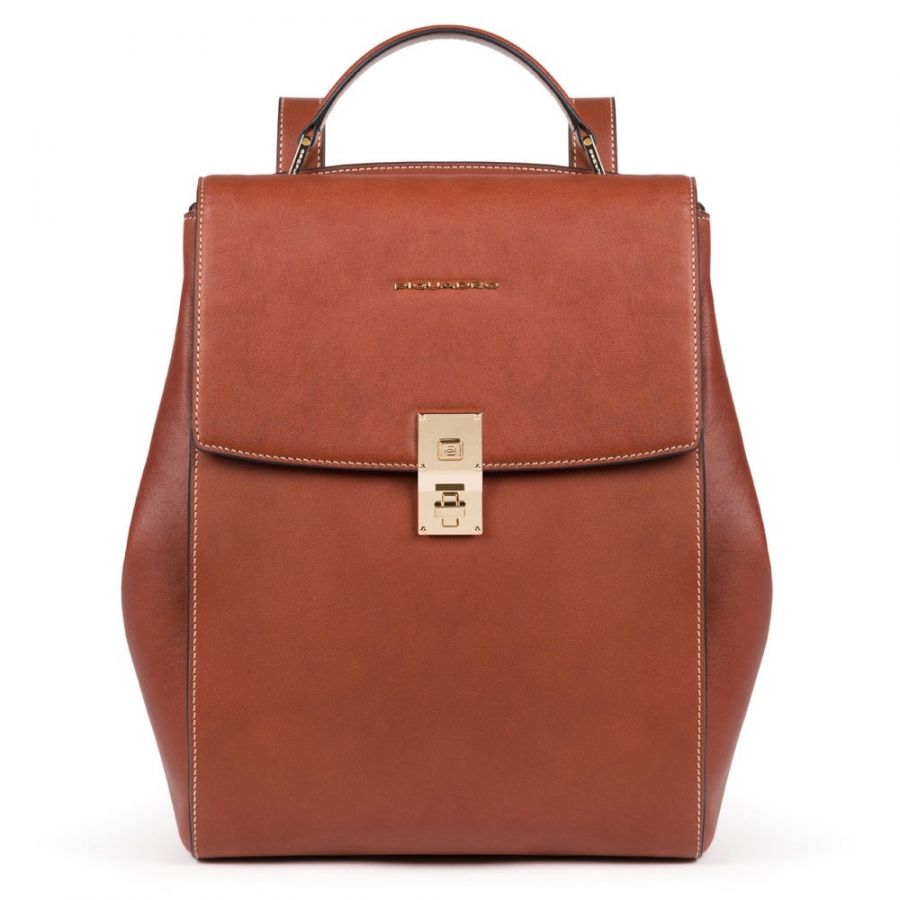 Рюкзак женский кожаный Piquadro CA5278DF/CU коричневый