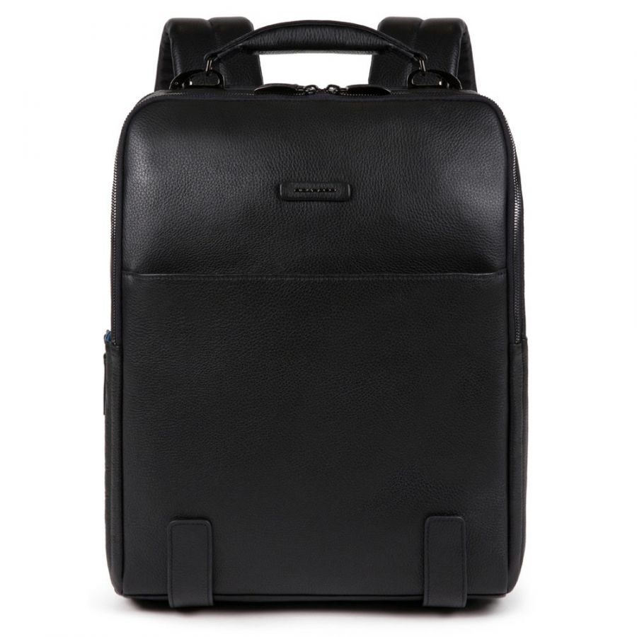 Кожаный мужской бизнес-рюкзак Piquadro CA4818MOS/N черный