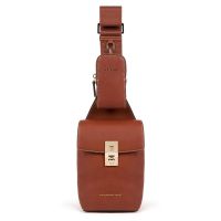 Женский рюкзак с одной лямкой Piquadro CA5513DF/CU коричневый